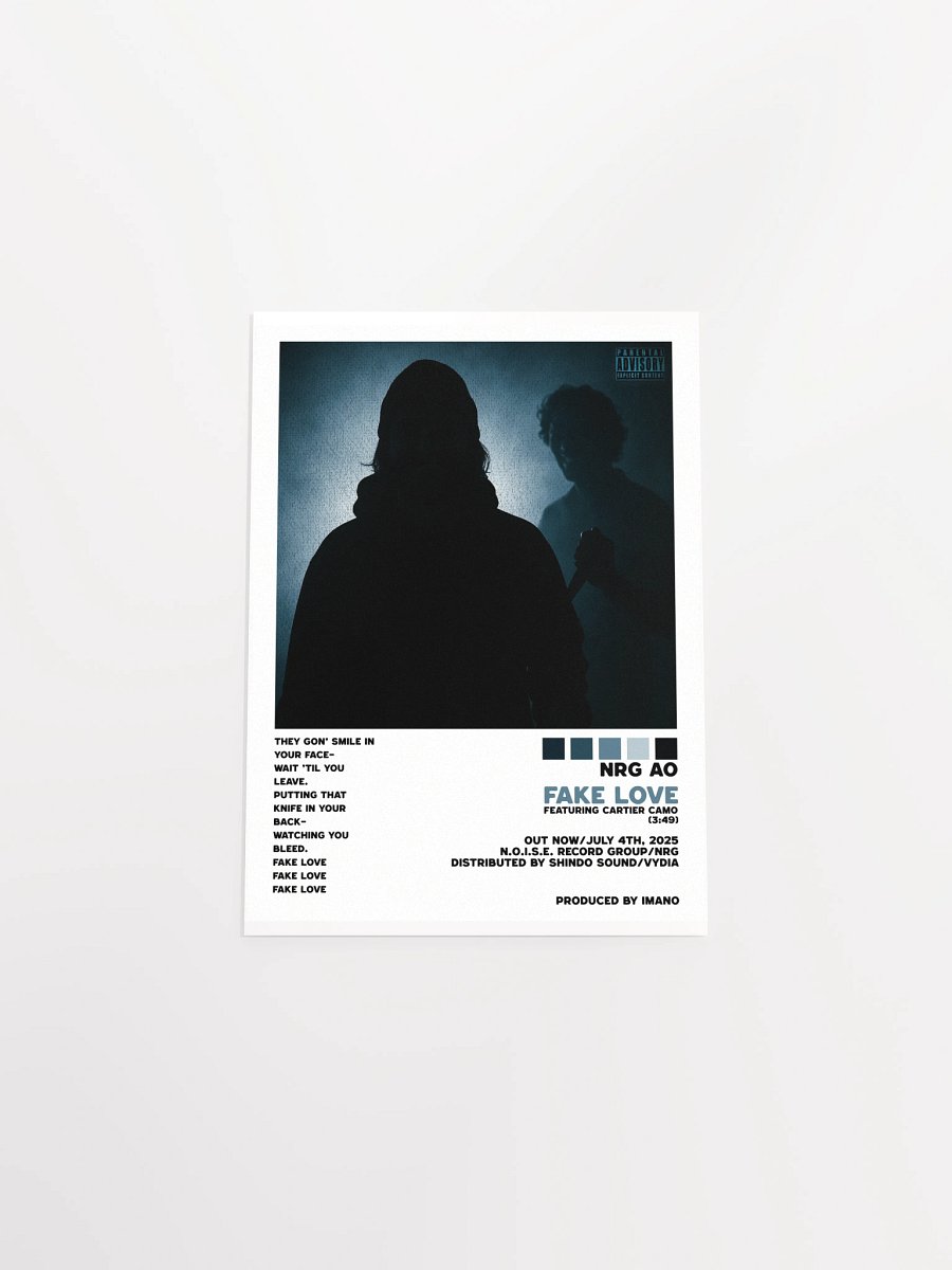 Fake Love Matte Poster product image (13)