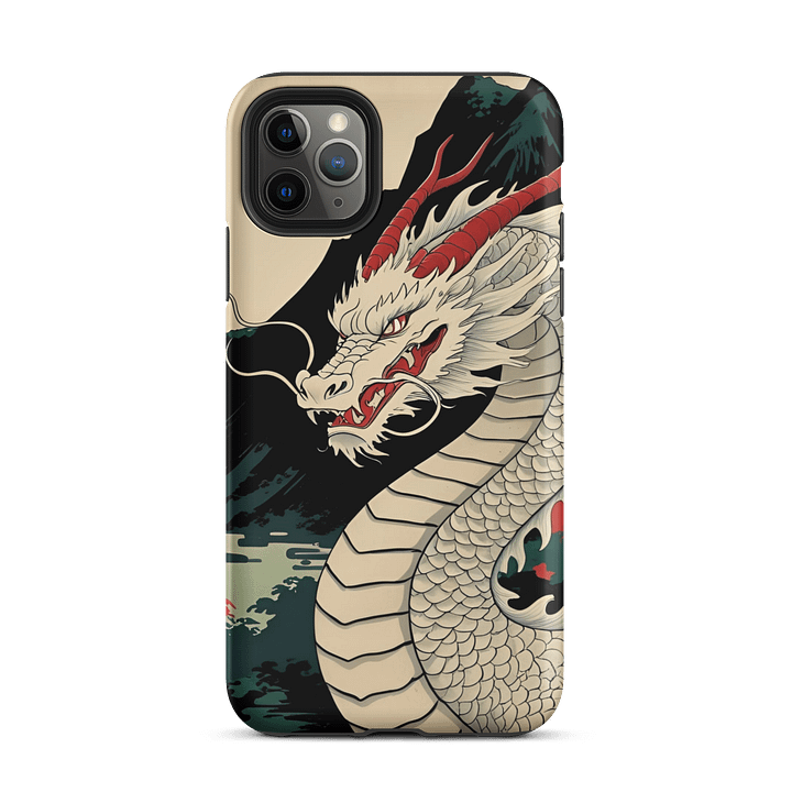 Ryoshin - Shiro no Ryū (White Dragon), Ancient Ryū Collection, iPhone® Tough Case product image (48)