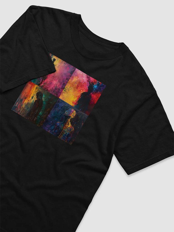 Four Shadows – Abstract Emotional Entity T-Shirt product image (2)