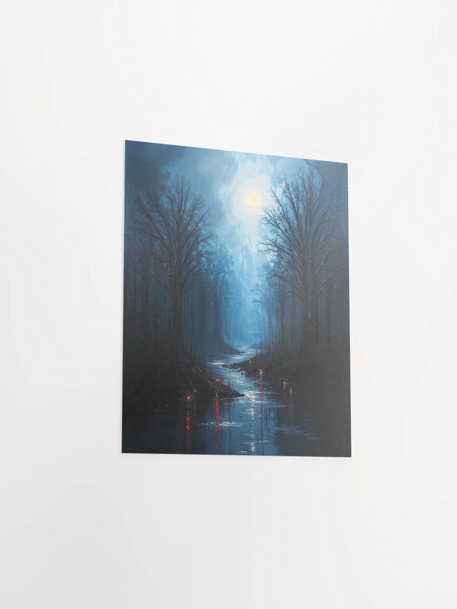 Moonlit Stream Poster product image (26)