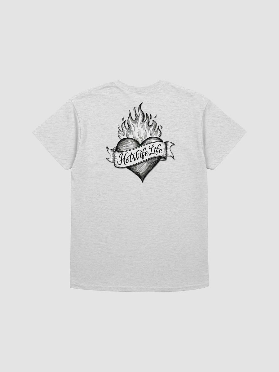 Hotwife Life Heart with banner T-shirt product image (22)