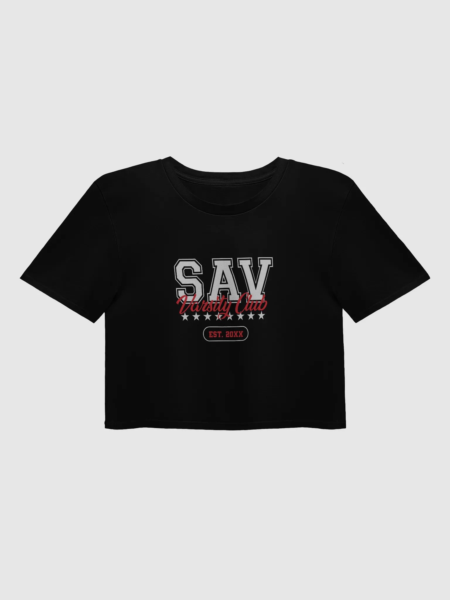 Sav Varsity Crop Top product image (1)