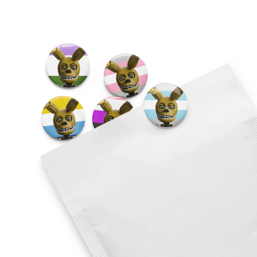 Springy Bright Pride Pins! (Set 3) product image (13)