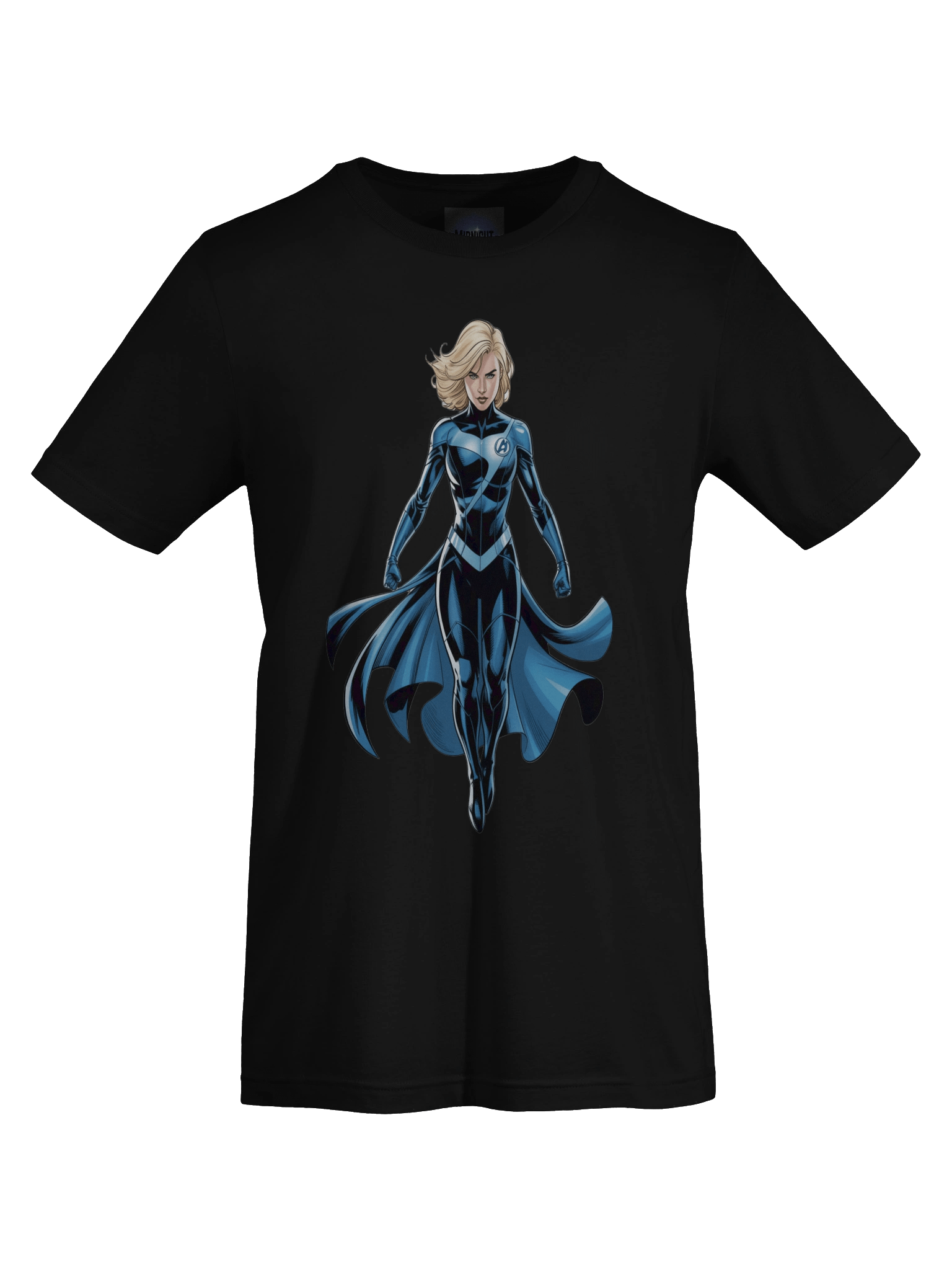 Invisible Woman Cloak Cascade Supersoft T-Shirt – Spectral Flow Sovereign product image (1)