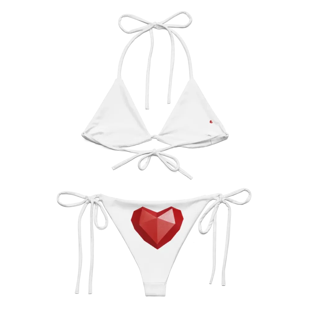 Gem Hearts Black Space Bikini Set product image (2)