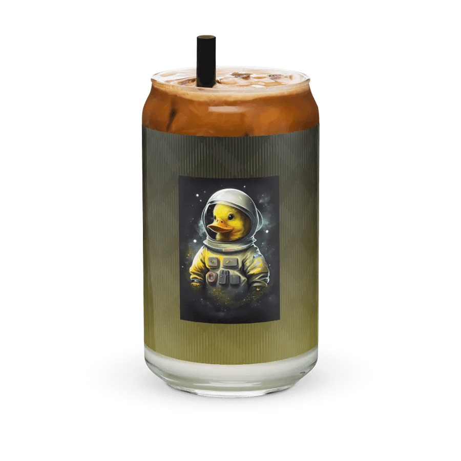 Quackonaut Can-Shaped Glass product image (6)