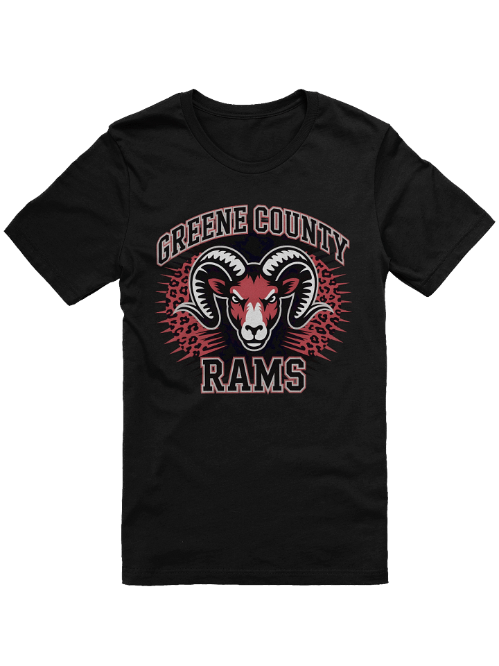 Greene County Rams Stylized T-Shirt product image (2)