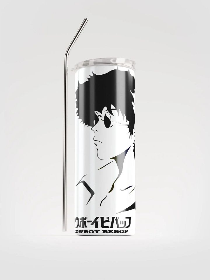 Stainless Steel Cowboy Bebop Tumbler+Straw product image (1)