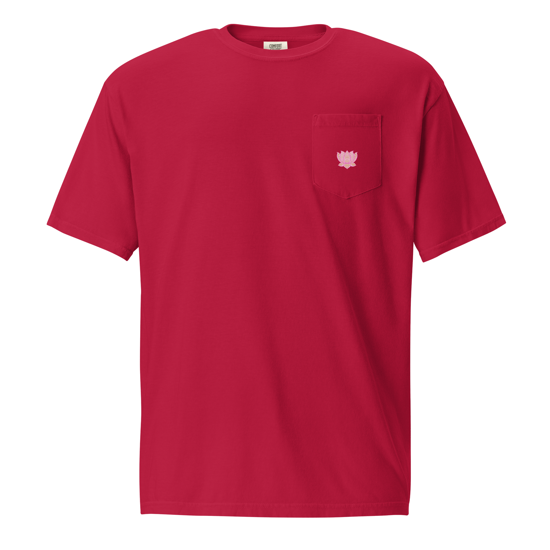 Lotus Elegance Pocket Tee product image (1)