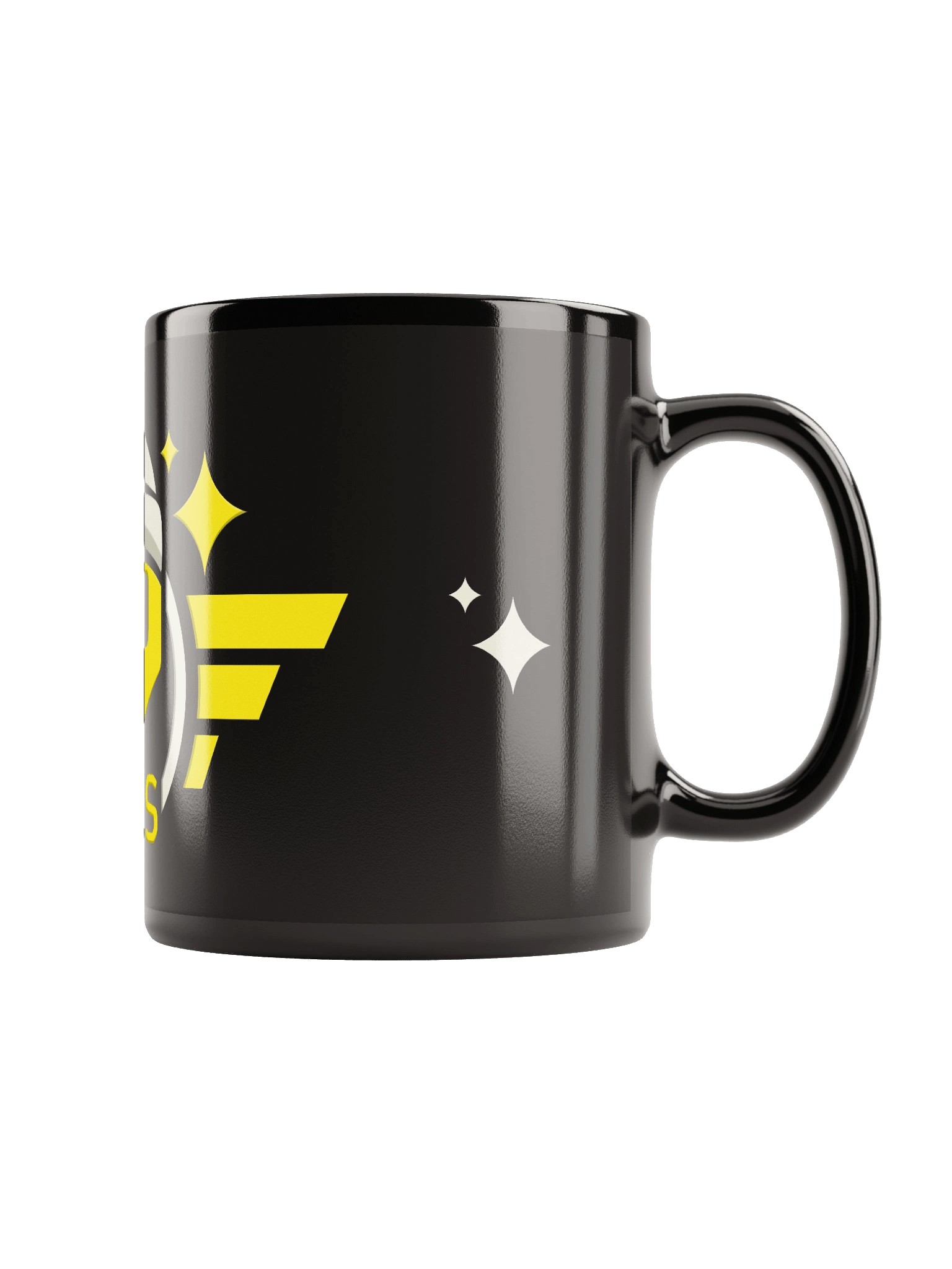 S.E.S Christmas 2025 - Black Mug Yellow product image (2)