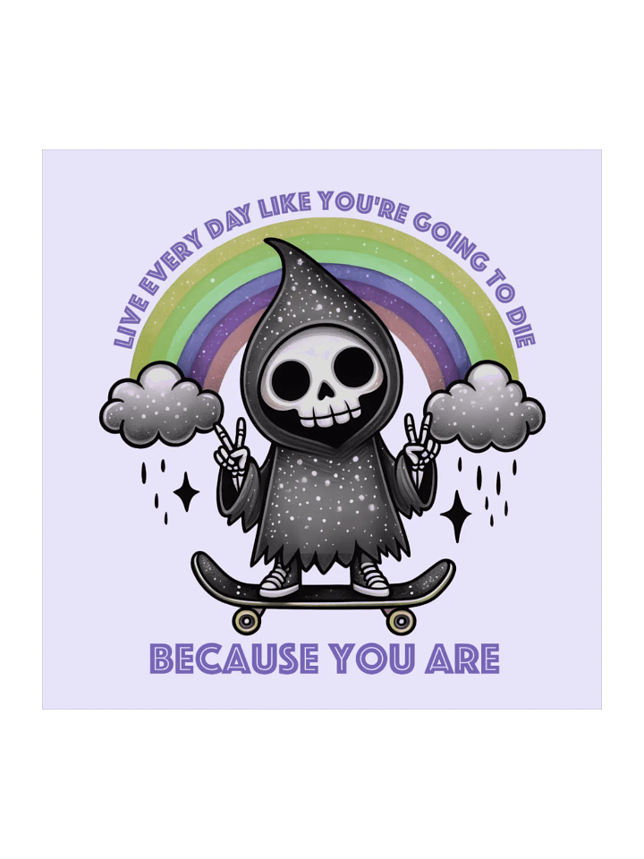 Live Every Day Sticker (Purple) product image (1)