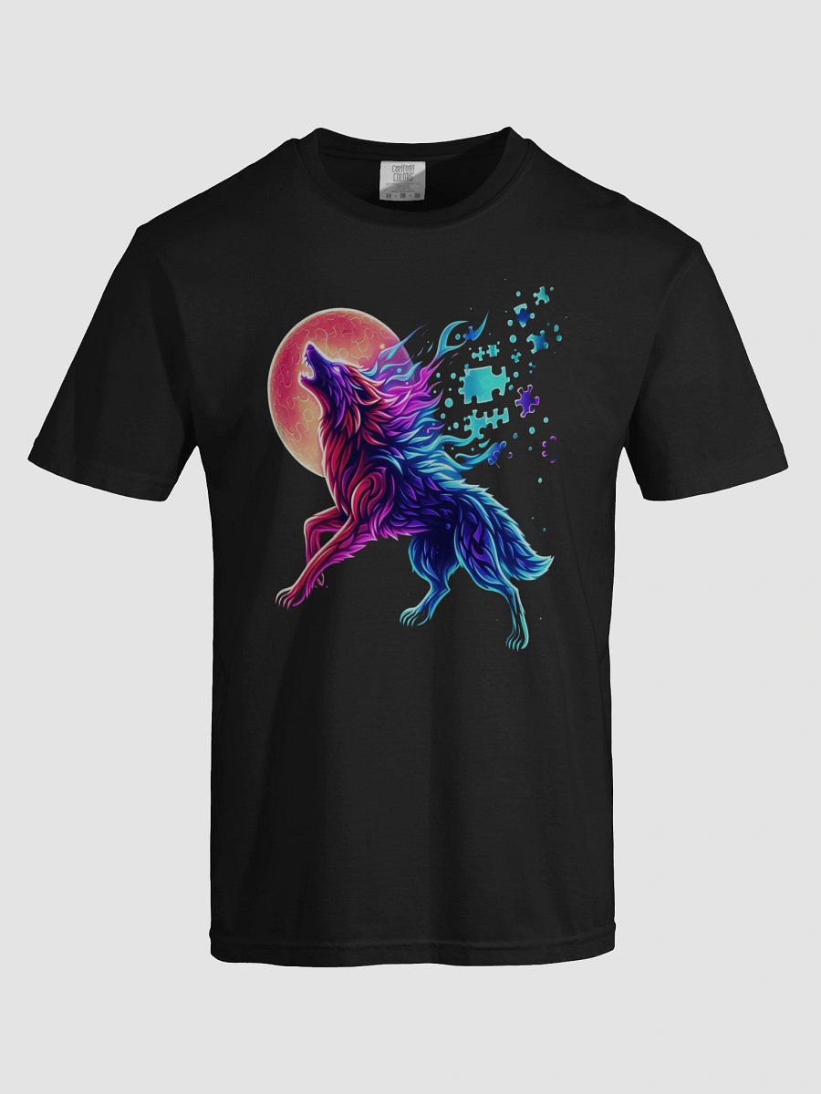 Neon Wolf Howl – Spirit of the Puzzle Moon product image (7)