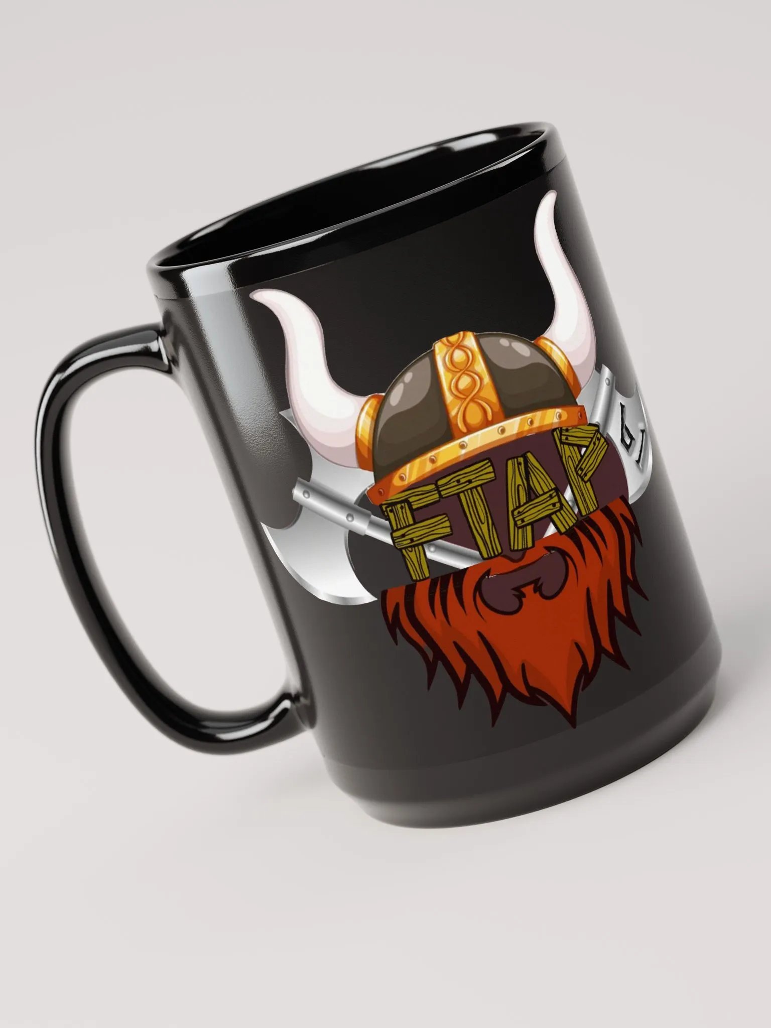 ftap Logo Black Coffee Cup product image (3)