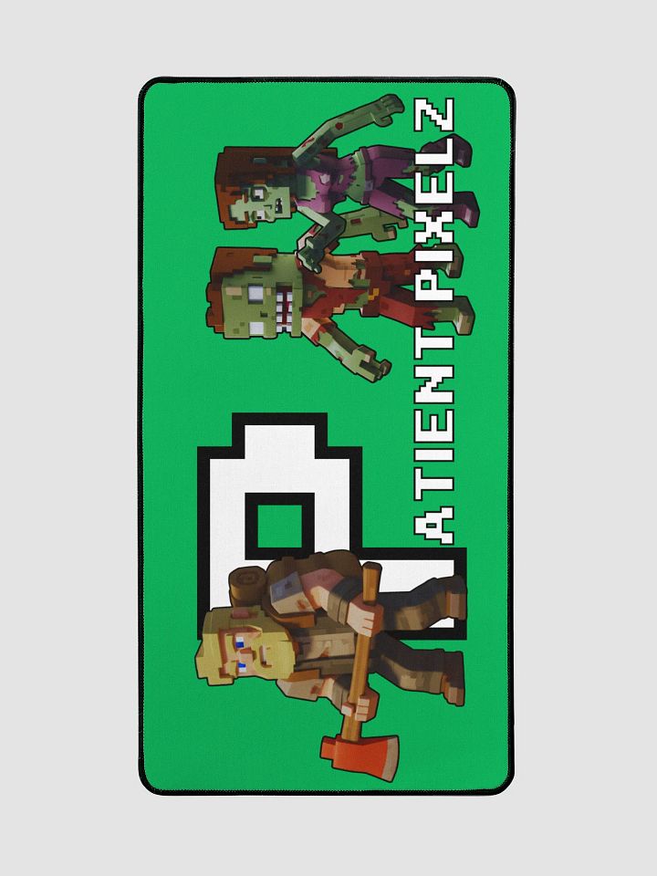Patient PixelZ P Logo Desk Mat (Green) product image (2)