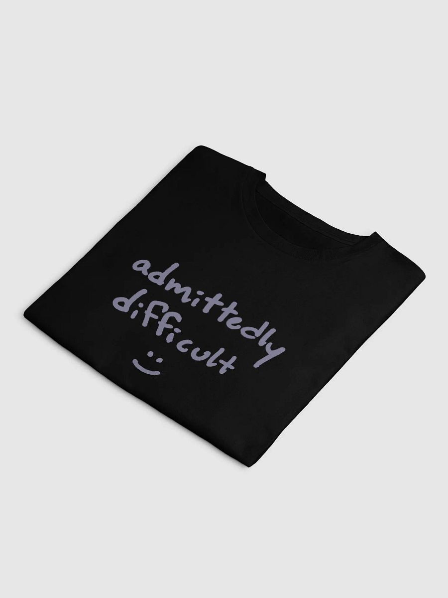 admittedly difficult (#A19DC4) printed cotton crop top product image (14)