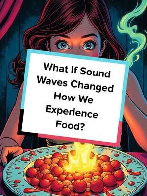 Imagine if sound could transform every bite! Explore a world where texture isn't what it seems. #WhatIf #FoodScience #Sensory #Innovation #MindBending #Curiosity