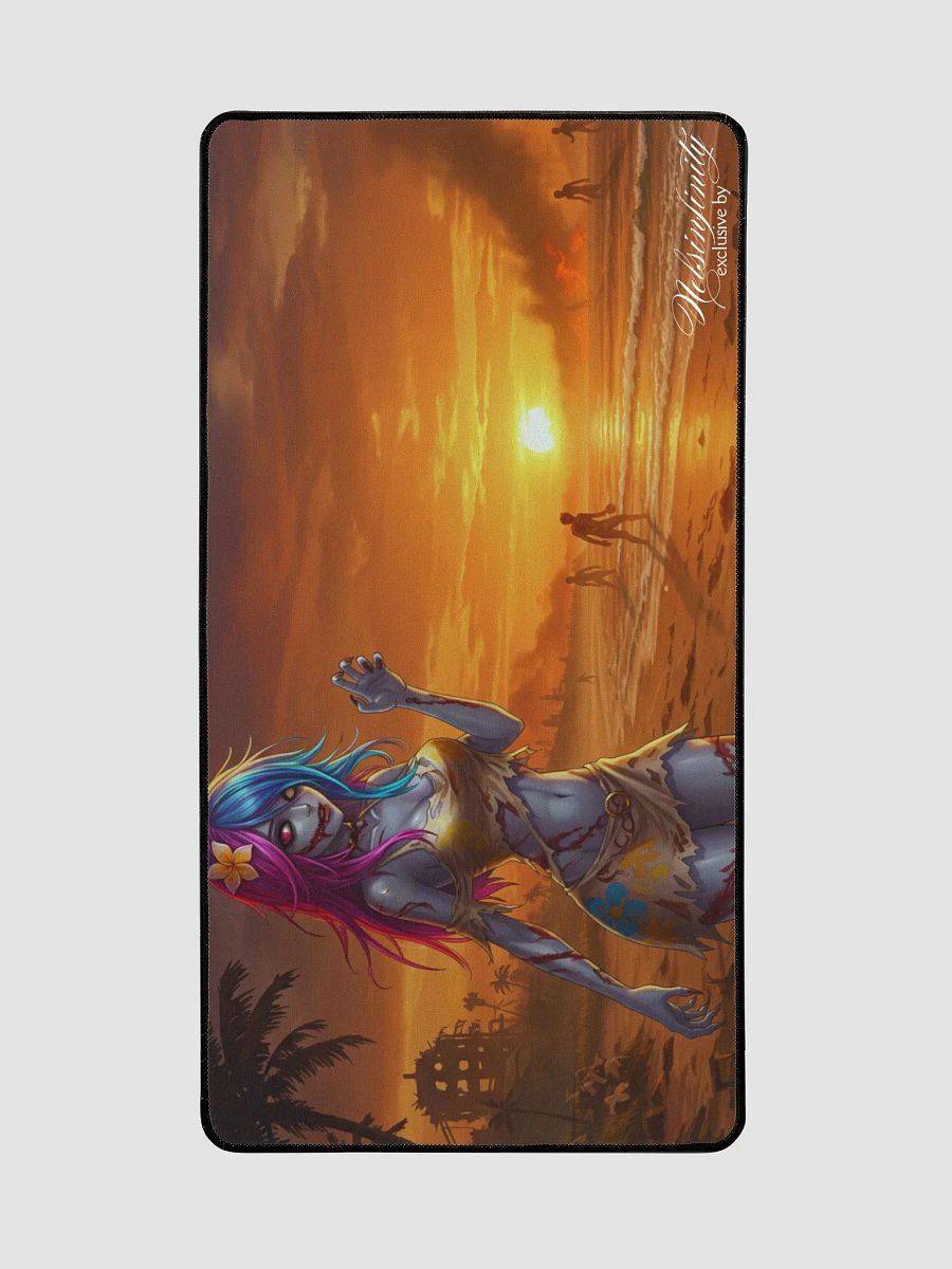 V2 Zombie Anime Beach Babe Desk Mat product image (2)