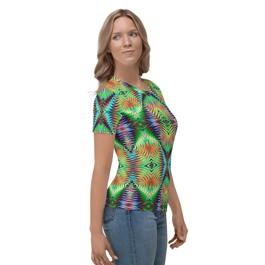 Womens Pschedelic T-Shirt product image (3)