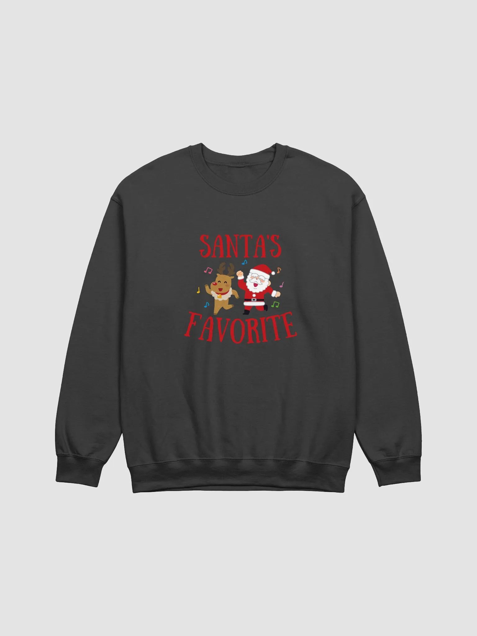 Santa's Favorite Crewneck Sweatshirt product image (7)