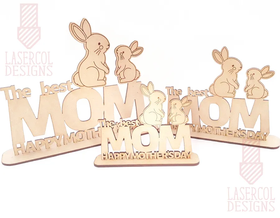 Mother's Day Gift Plaque Bundle (Set 1-2-3-4) - Laser Cut Files product image (9)