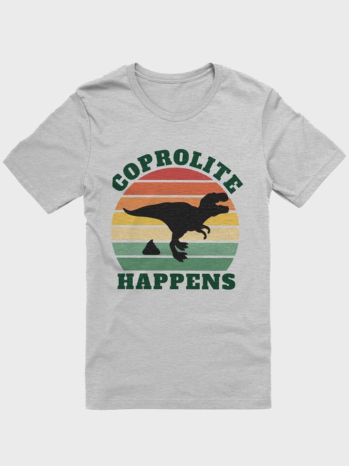 Tyrannosaurus (T-rex) Coprolite Happens T-Shirt product image (1)
