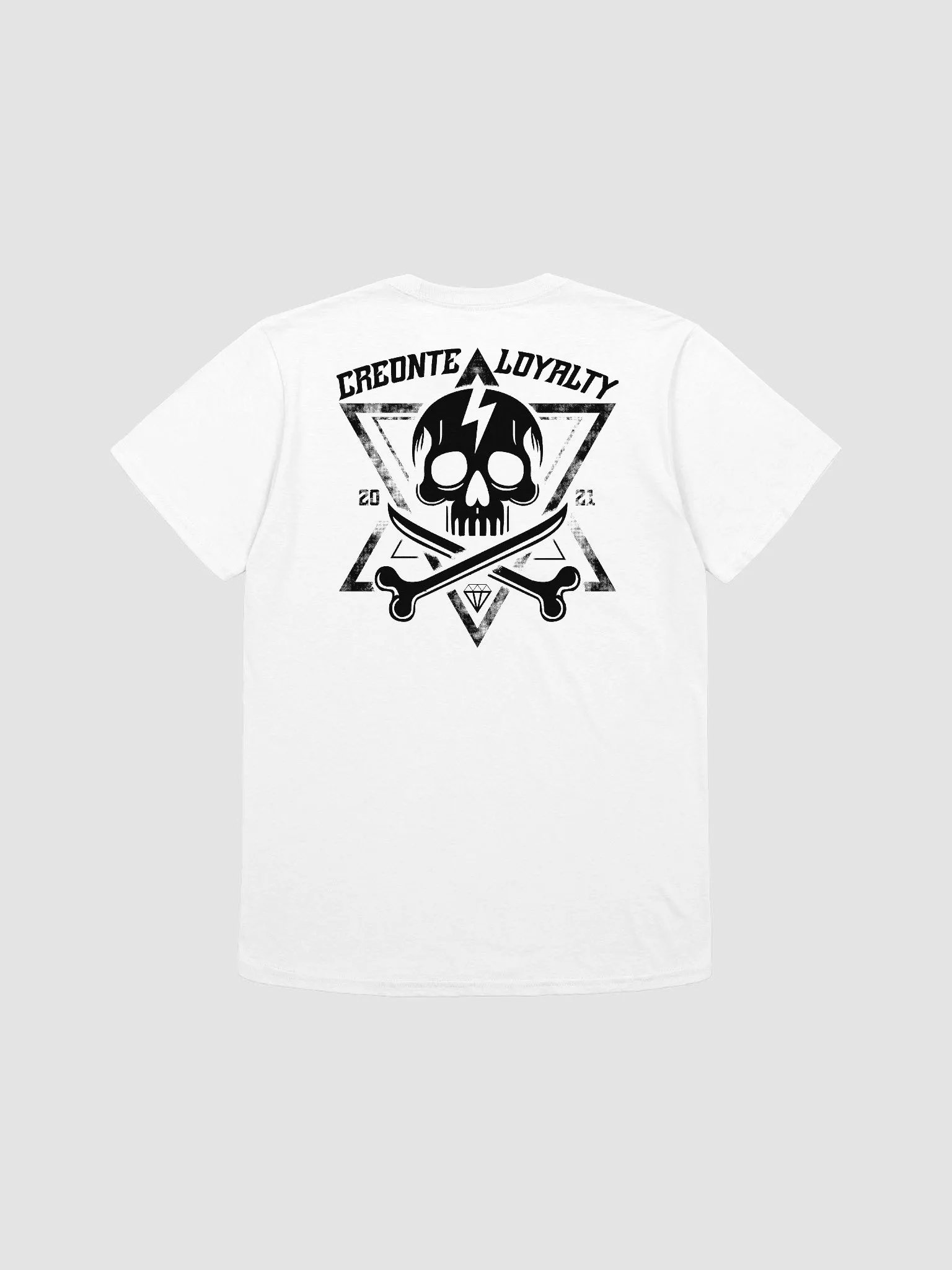Creonte Loyalty Softstyle T-Shirt - White product image (2)