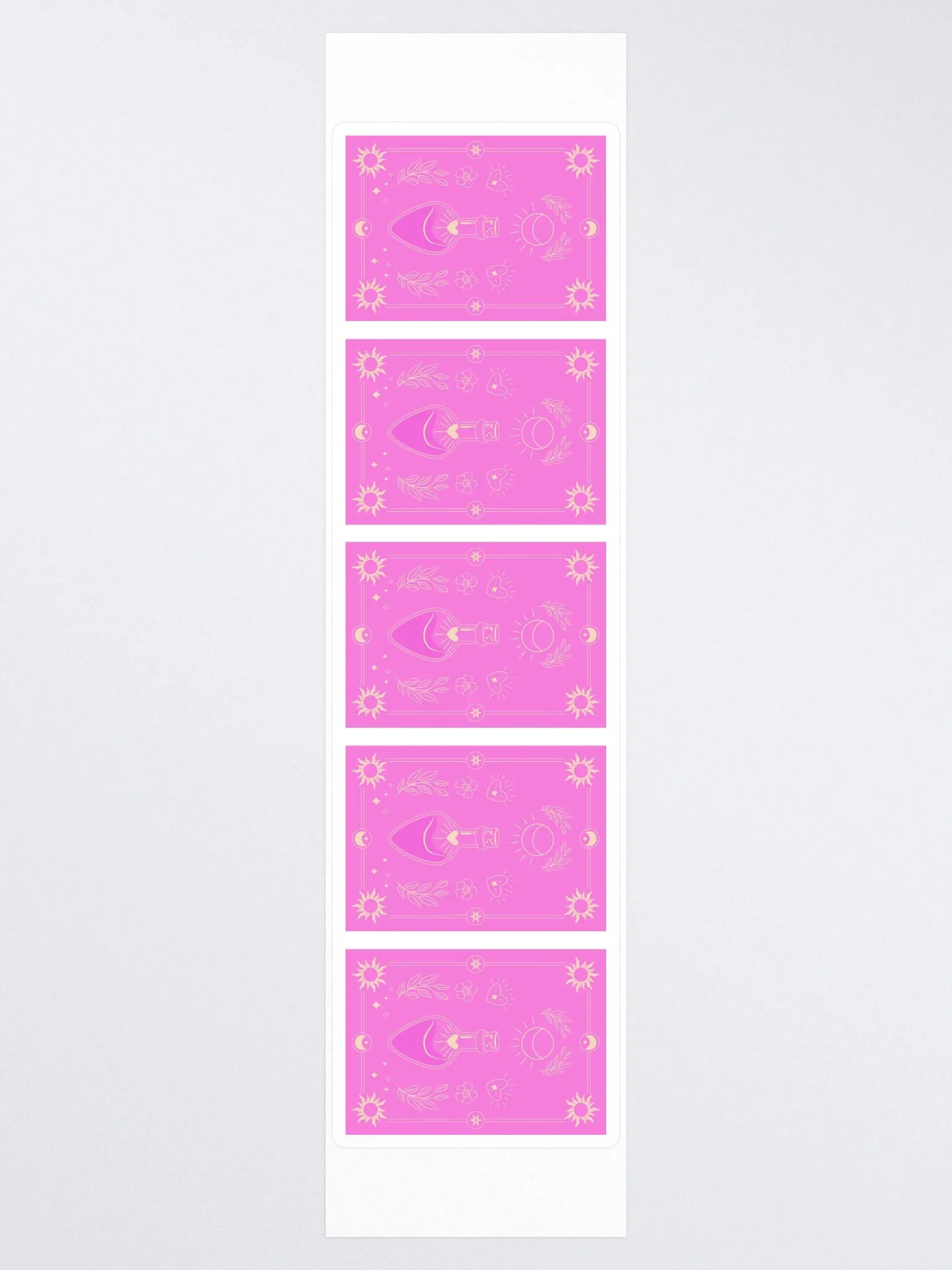 Pink Magic Potion Tarot Card Sticker Set product image (3)