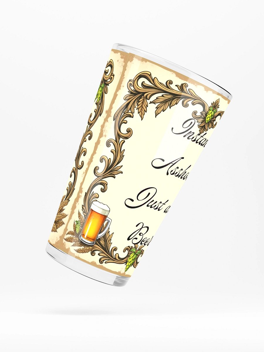 Vintage Beer Frame – Instant Asshole Just Add Beer product image (5)