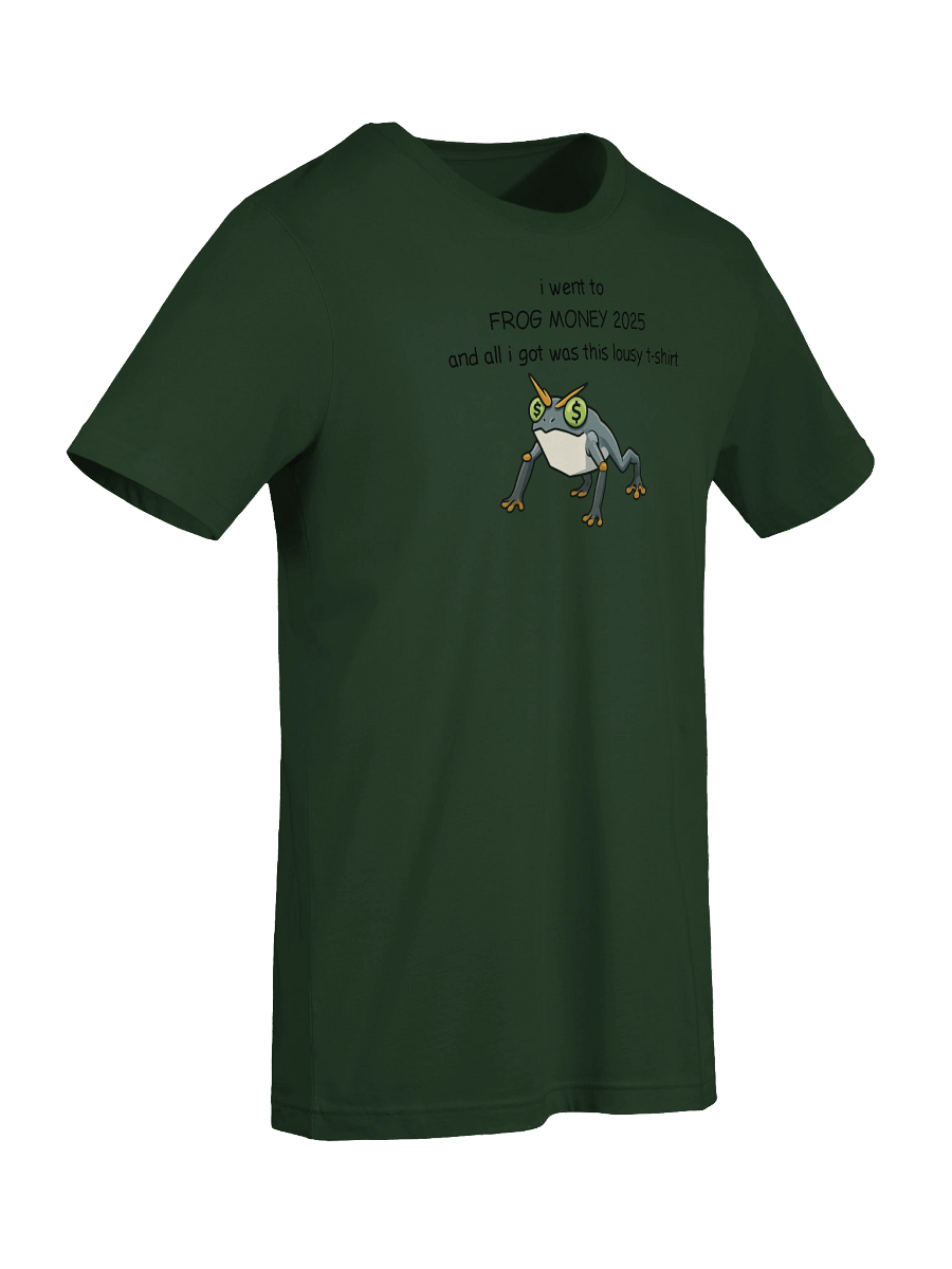 FROGMONEY2025 lousy t-shirt product image (33)