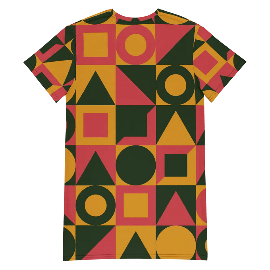 Geometric Galaxy T Shirt Dress product image (2)