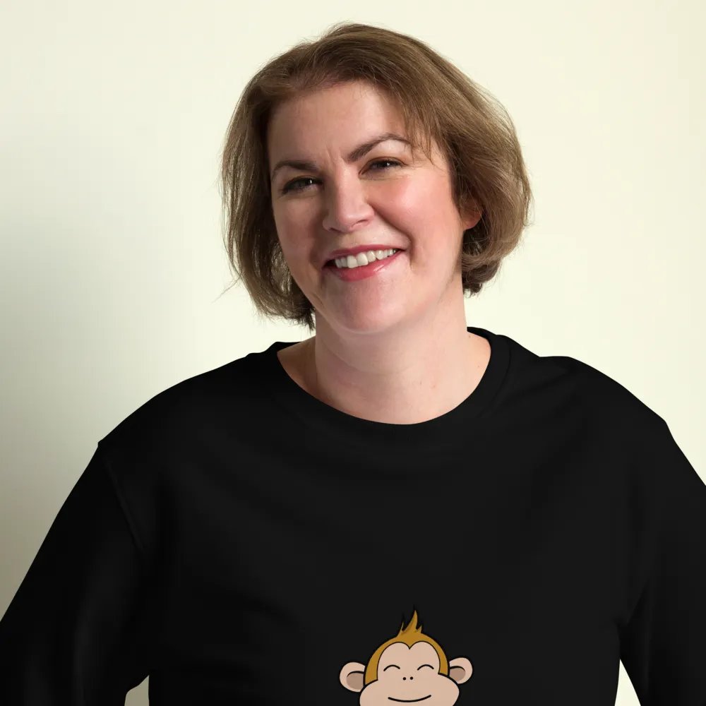 Not my circus not my monkeys Unisex Organic Sweatshirt product image (12)