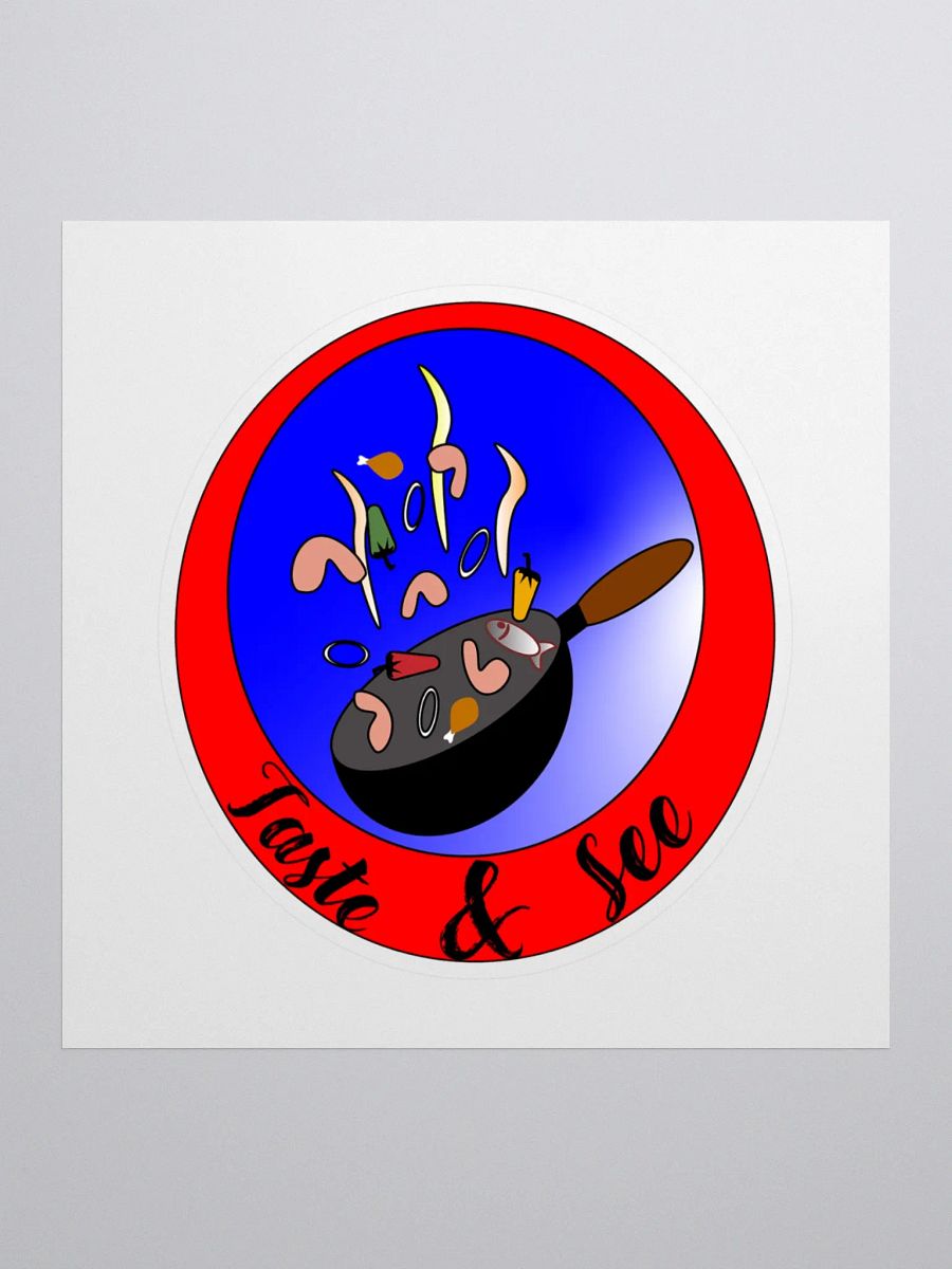 O Taste & See Sticker product image (1)