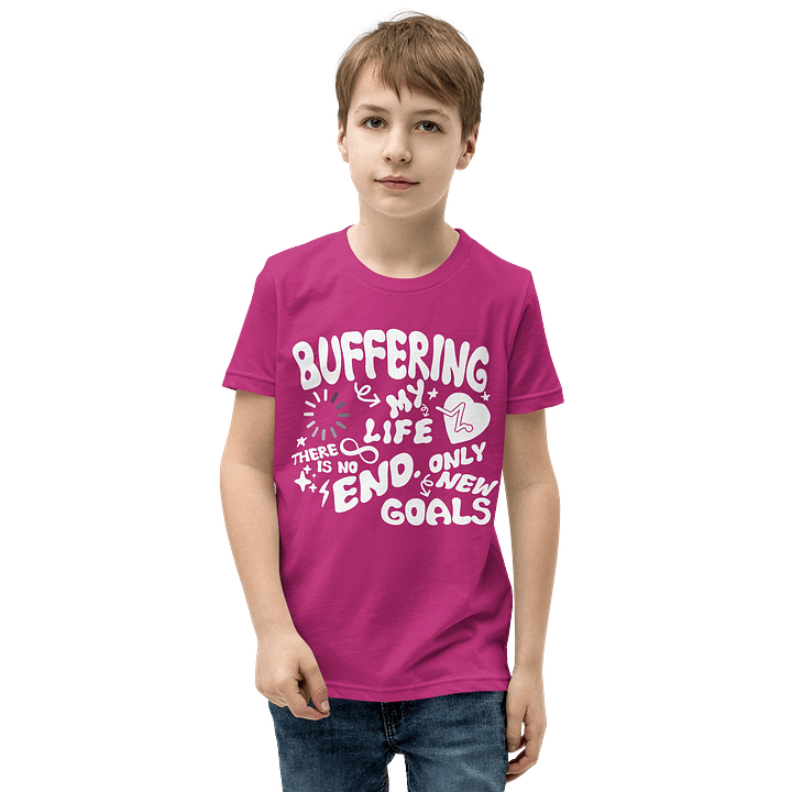 Buffering Light Limited Youth Graphic Tee product image (7)