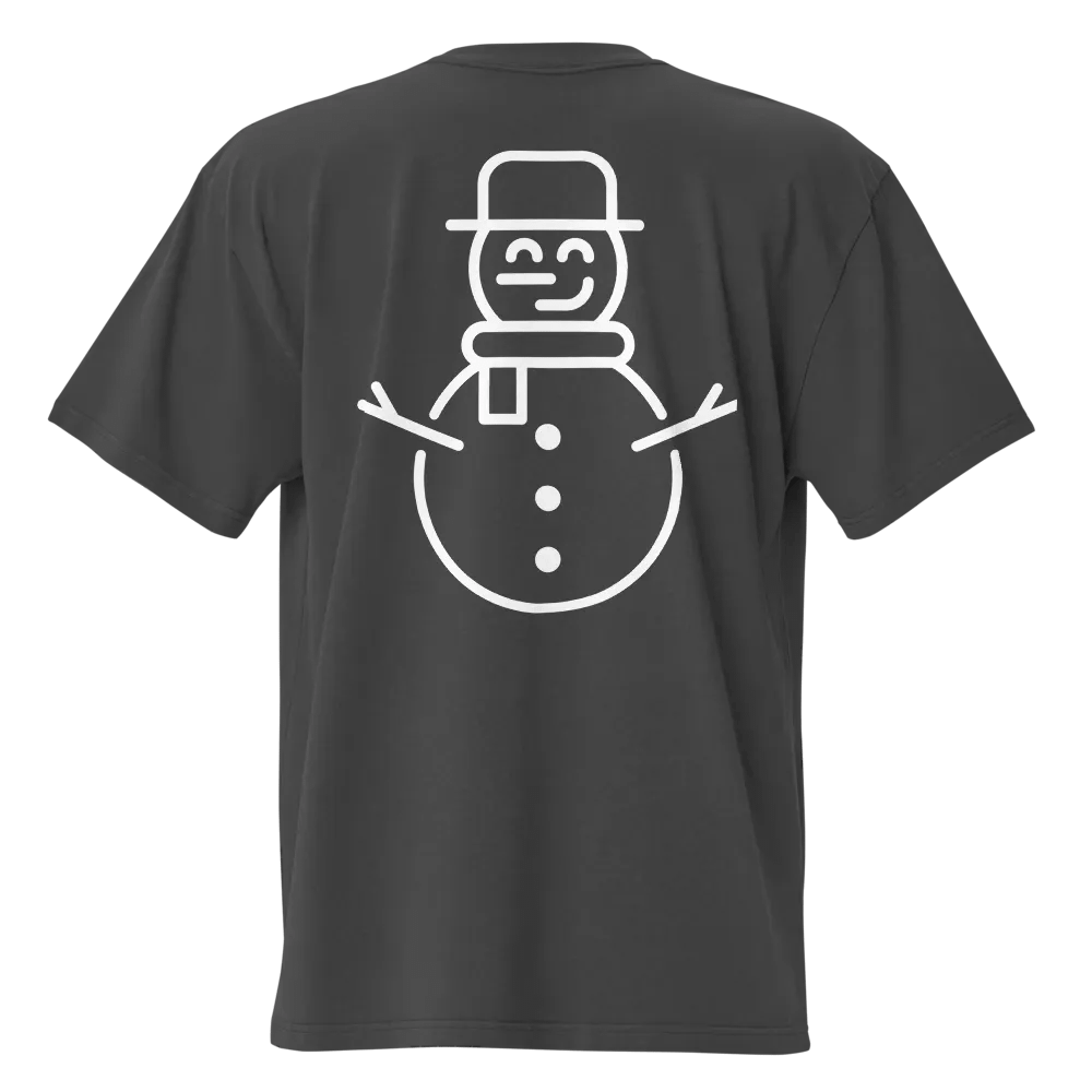 gingerbread + snowman T-shirt product image (5)