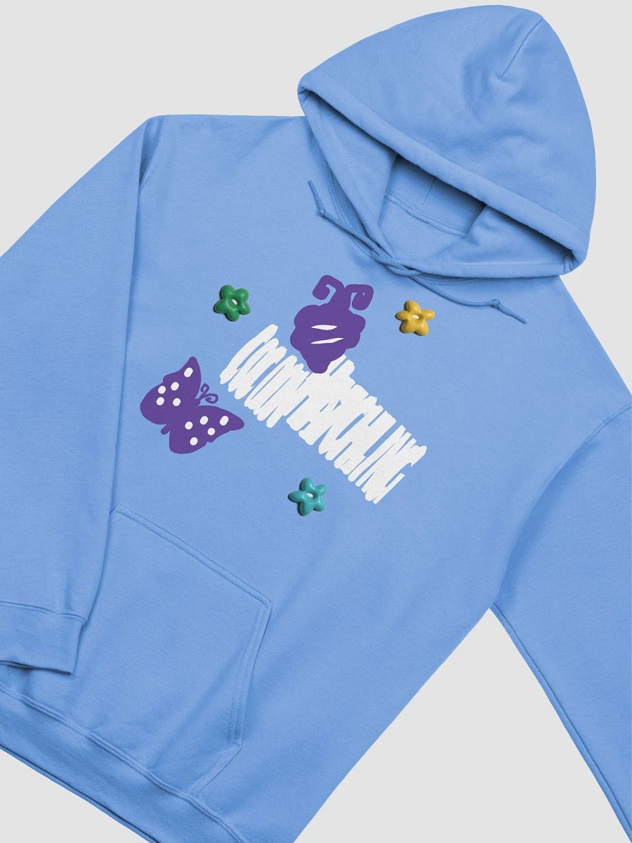 Cocoon Hatchling Woman's Hoodie Light Blue product image (3)