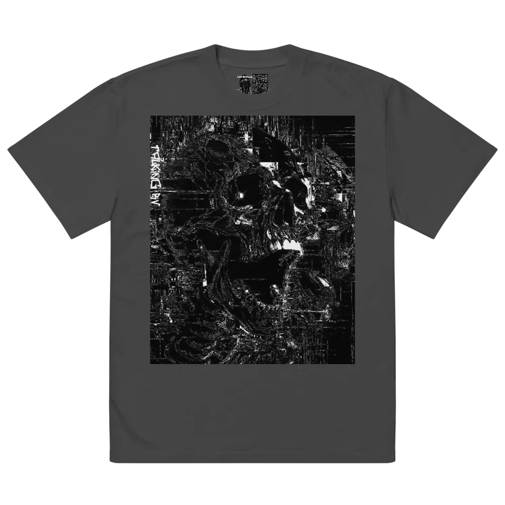 Distorted Chaos Unisex Oversized Faded T-Shirt product image (5)