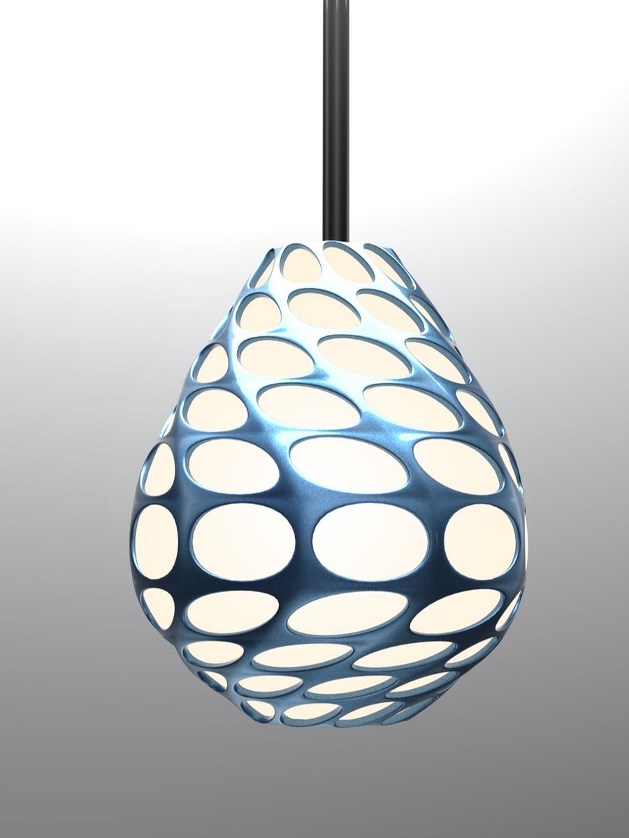 Weaverbird Parametric Lamp Design Grasshopper Rhino Files Download product image (4)