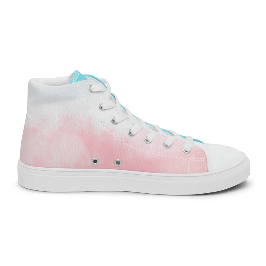 Woman's High-Top Sneakers (Cloudy Skies) product image (5)