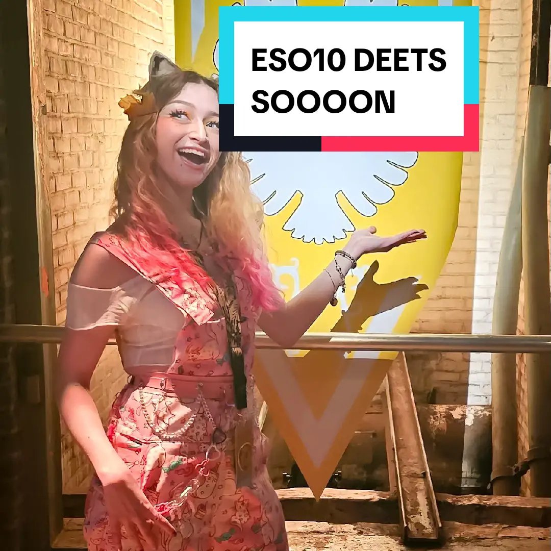 I've been a bit quiet here because I've been in #Amsterdam since Wednesday, attending #ESO10 [AD/Gifted]! The 10th Anniversary Event for The Elder Scrolls Online. I can't wait to tell you all the stories, but I forgot I could share pictures here on TikTok! So here's some photos from the event until I get through my huge backlog of footage and edit it (send help plz.) ALT TEXT: Photos of; Me in front of the Aldmeri Dominion Bannder, The ESO coach which brought us to the event, me painting a picture from Gold Road and me waving in front of a fake fire. @Bethesda #ElderScrollsOnline #ElderScrolls #AldmeriDominion #WhatToPlay #WomenInGaming #NewReleases #GoldRoad 