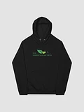[Green Living Guy] Unisex eco raglan hoodie (DTG) product image (6)