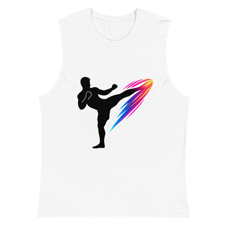 Neon Flow Kick Muscle Tank product image (2)