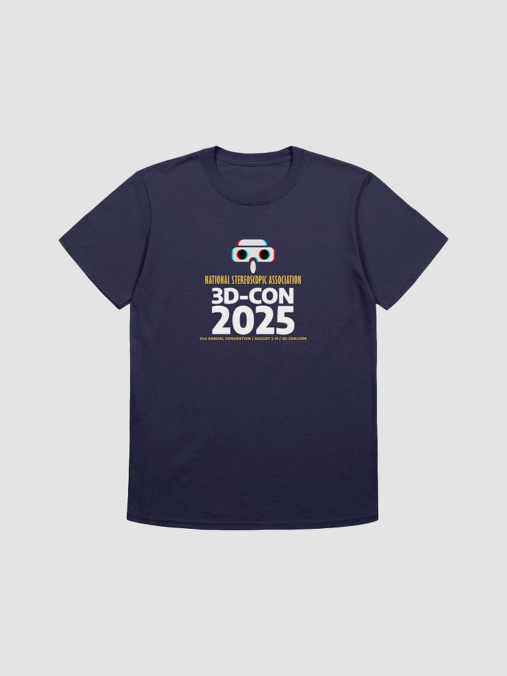 3D-Con 2025 Inverted Color lightweight soft T-shirt product image (3)