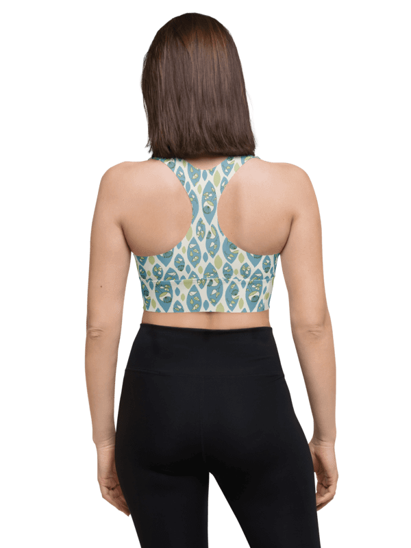 Chilly Summer | Recycled Longline Sports Bra product image (2)