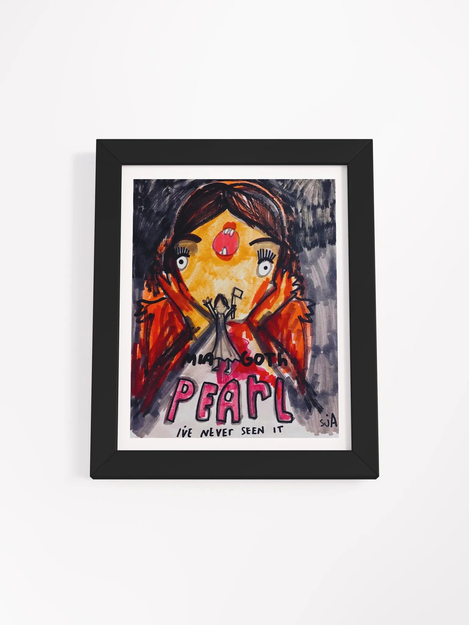 Pearl framed matte poster product image (6)