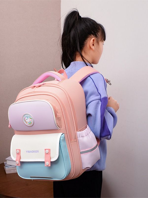 New Primary School Student Burden Relief Spine Protection Schoolbag Multi-compartment Scratch-resistant Wear-resistant Backpack product image (1)