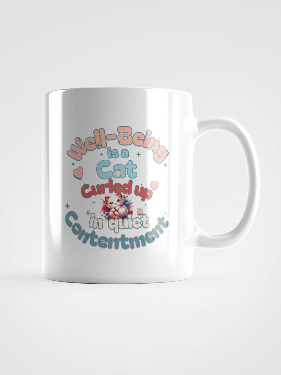 Quiet Contentment Cat Mug product image (1)