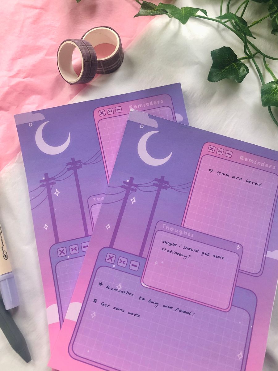 Dreamy Reminders Notepad product image (5)