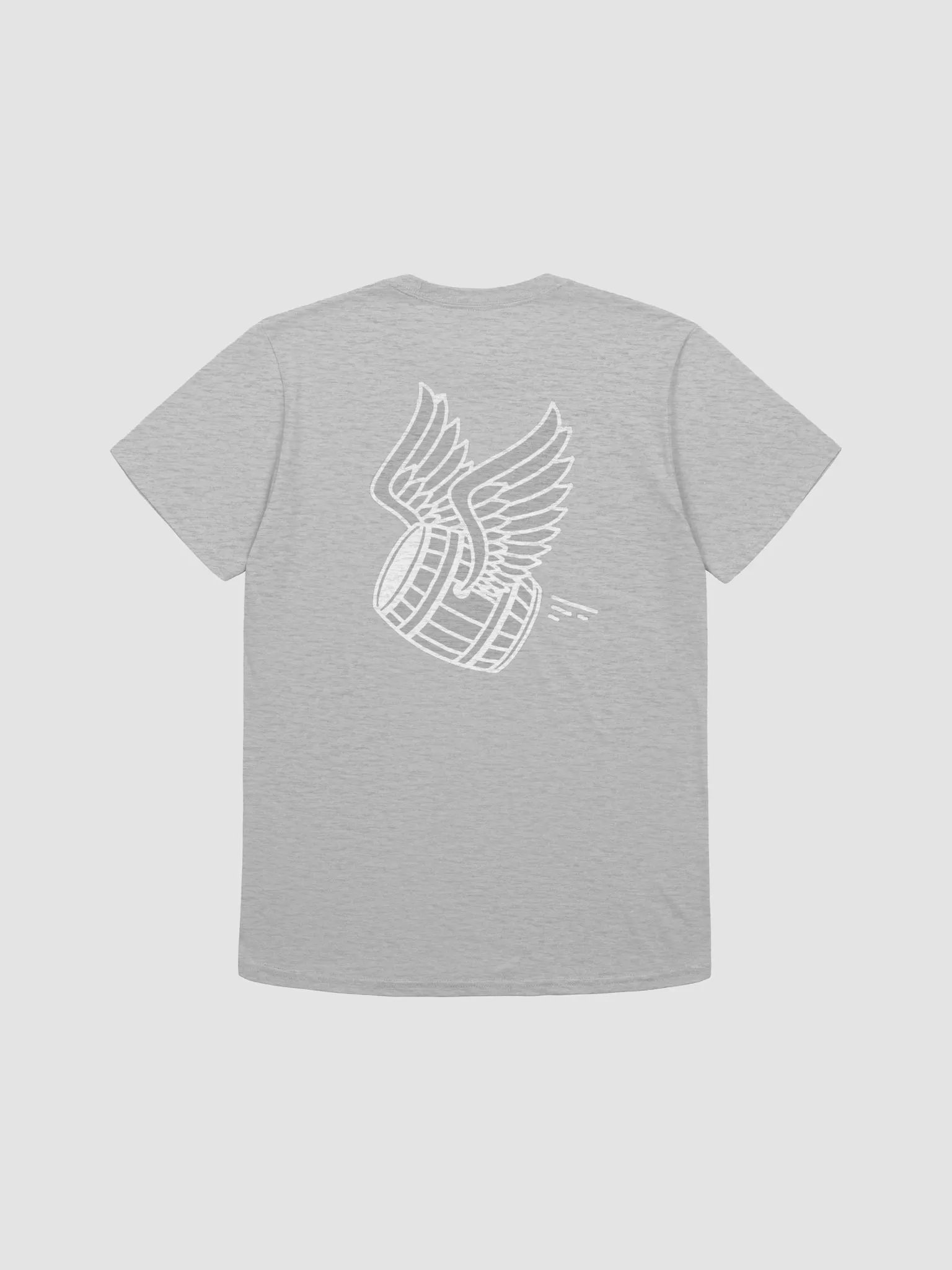 Heather Grey Inside Logo T-Shirt product image (2)