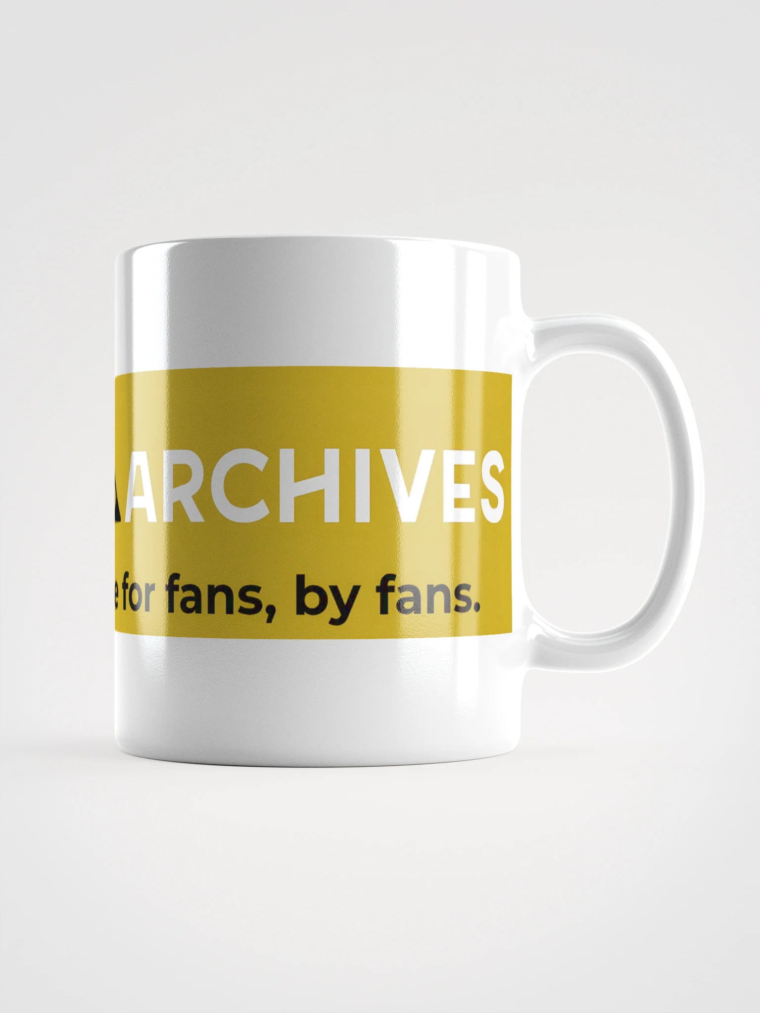Concert Archives Mug (Yellow/White) product image (2)