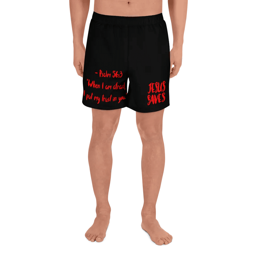 PSALM 56:3 ATHLETIC SHORTS product image (2)
